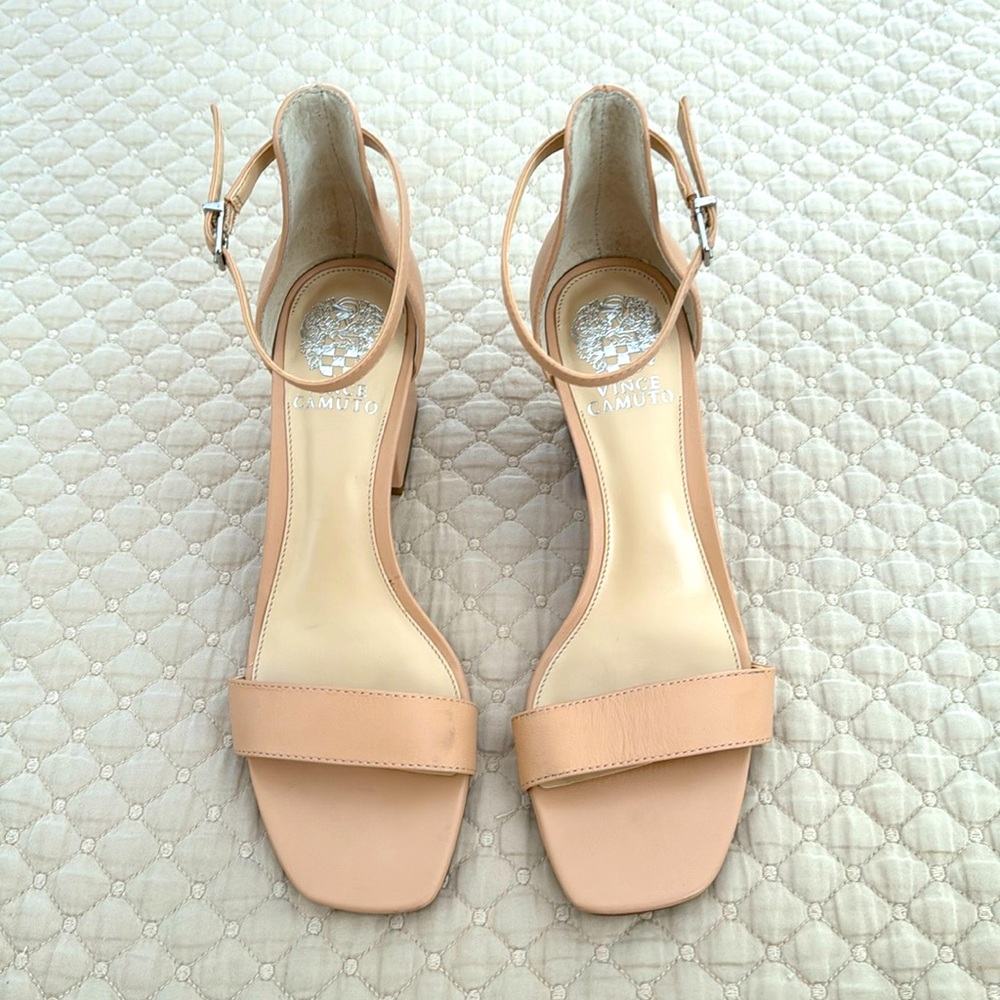 Vince canuto leather heels
